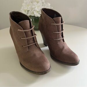 MIA Lace Up Ankle Booties